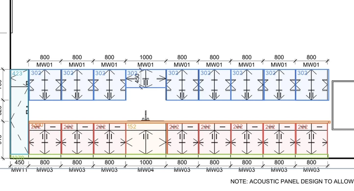 Takeoff BOT interface showing AI-assisted millwork takeoff